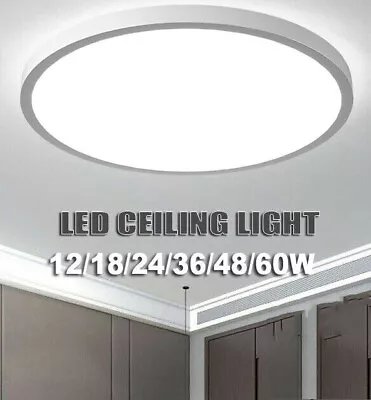 Modern LED Lamp Ceiling Lights Ceiling Light Chandeliers For Living Room Bedroom • £8.99