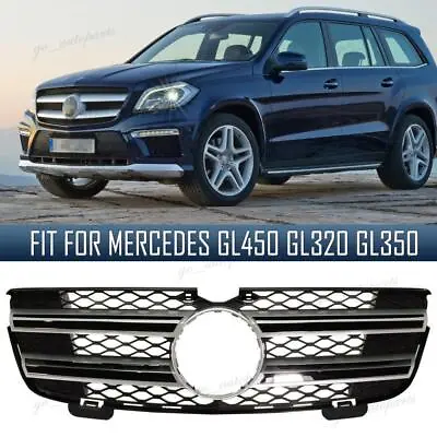 Replacement For 2007-2009 Mercedes-Benz GL-Class GL320 GL450 Front Bumper Grille • $162.89