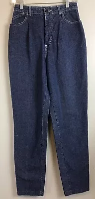 Sassoon  Vintage 80’s Check Pattern High Waist Tapered Mom Jeans 8 • $34