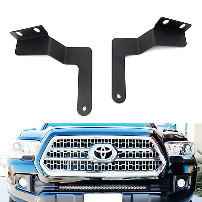 30-31.5  LED Light Bar Lower Bumper Mounting Brackets For Toyota Tacoma Tundra • $32.39