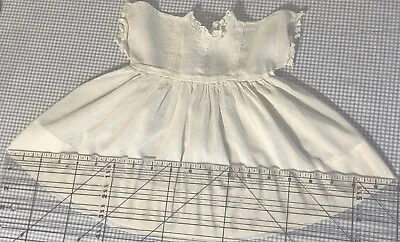 Antique 1920s Tagged Dress For Your MADAME HENDREN Doll 100% Cotton W/Lace Trim • $56.53