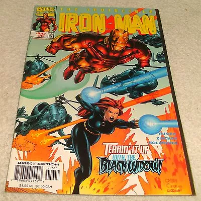 Marvel Comics Iron Man Heroes Return 1998 # 6 Vf+ • £2.50