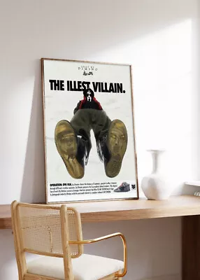 MF DOOM The Illest Villain Poster Gift Poster • $12.68