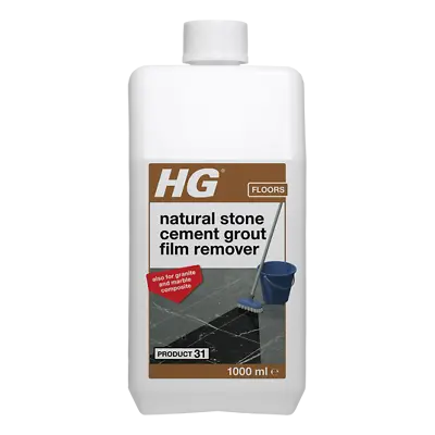 HG Natural Stone Cement Grout Film Remover Product 31 Non Acid Limescale Remover • £13.69