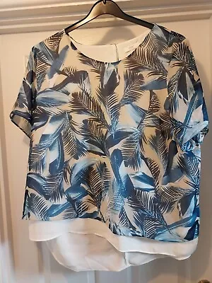 Cotton Traders Top Size 20 • £0.99