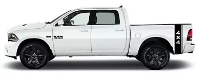 2 Stripes Fits Dodge 1500 2500 Ram Bed Box Sides Hemi 4x4 Decal Sticker • $26.99