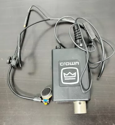 Crown CM-311A Headworn Microphone AS-IS FOR PARTS OR REPAIR • $179.99