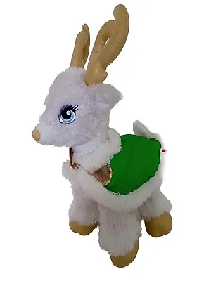 £9.99 • Buy Christmas Build A Bear Glisten Reindeer Sparkle Xmas Cape Plush Kids Light Up