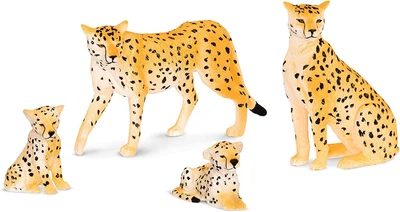 $20.11 • Buy Terra By Battat - Cheetah Family - Plastic Miniature Cheetah Toy Animals For Kid