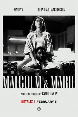 Malcolm And Marie Love Hot Movie Romantic Wall Art Home Decor - POSTER 20x30 • $23.99
