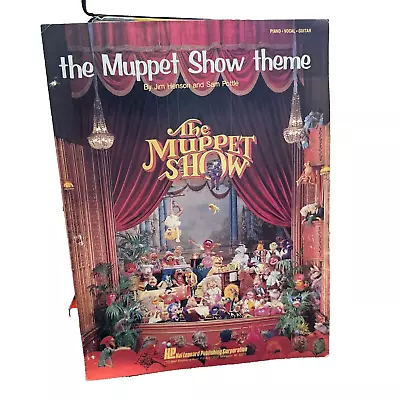 Muppet Show Theme (PVG) Guitar Piano Voice Music  Jim Henson • $20