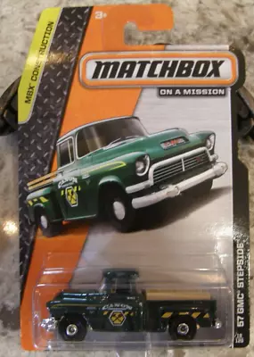 Matchbox 2013 '57 Gmc Stepside 1:64 Scale *new* • $2.99