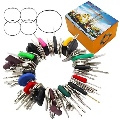 $79 • Buy 100 Heavy Construction Equipment Key CAT Case Kubota Bobcat Volvo JCB Komatsu