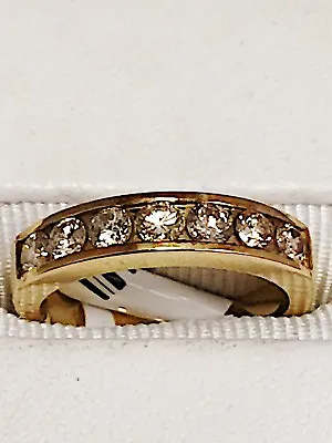  Estate Men 14k Karat Yellow Gold Natural Diamond  Band Ring 3/4 Carat   • $825