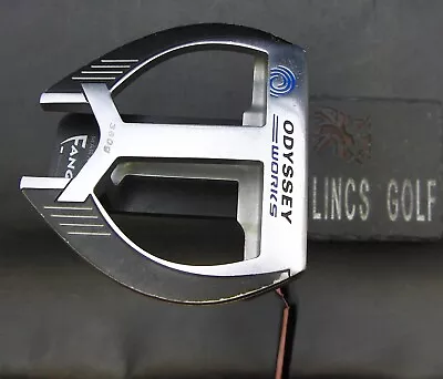 Odyssey Works 360g Marxman Fang Putter 87cm Length Steel Shaft Odyssey Grip • £92.99