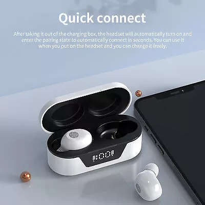 T31 Wireless Earbud Stereo Sound Effect Non-delayed Bluetooth-compatible5.2 • $15.27