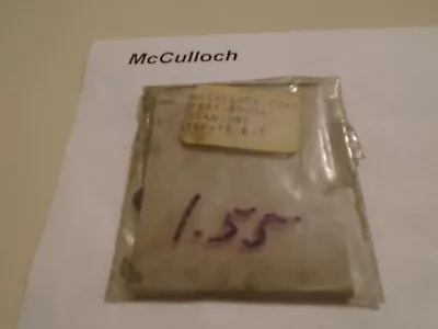 NEW Sealed MCCULLOCH 85036 METERING DIAPHRAGM  MDC  Carburetors • $3.25