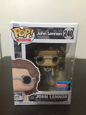 John Lennon Convention Funko Pop Vinyl #240 The Beatles Pop Rocks • $65