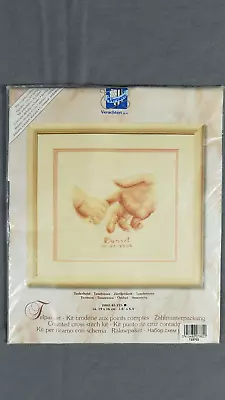 2002 Vervaco Verachtert Counted Cross Stitch Kit Tenderness 7.6  X 6.4  Vintage • $21.99