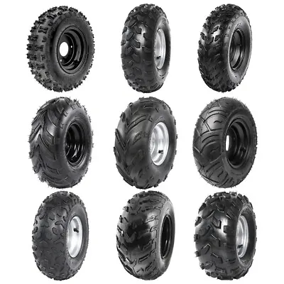 6  7  8  10  Wheels Tire 3 4 Bolt Rim For Go Kart ATV Quad Scooter Mini Bike • $188.58