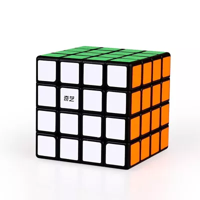 New QIYI 4x4x4 Speed Ultra-smooth Magic Cube Puzzle Twist 4x4 Black • $9.58