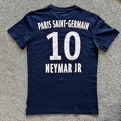 Paris-Saint Germain Neymar Jr #10 Dark Blue Shirt - Men’s Size Small • $40.99