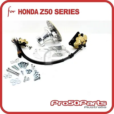 £161.63 • Buy 10  Wheels Hydraulic Rear Disk Brake Complete Set For Honda Monkey Bike Z50