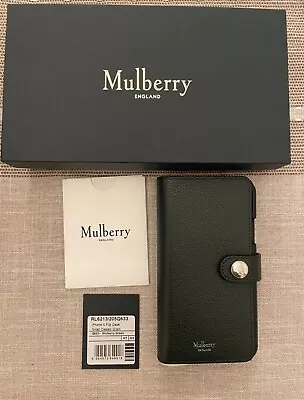Mulberry Iphone X Green Flip Phone Case • £15