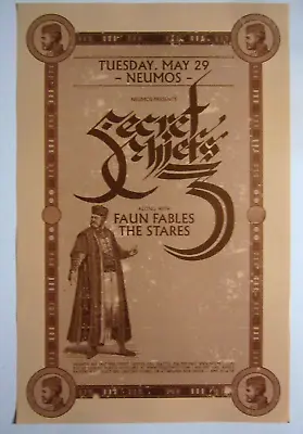 Secret Chiefs 3 Poster 2007 Original Concert Show Flyer Mr Bungle Faith No More • $11.99