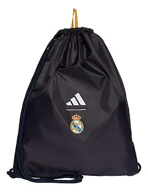 Adidas Real-Madrid GYM SACK Shoes Bag Navy Football Soccer Bags Sports IB4555 • $29.99