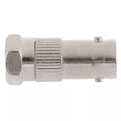 1pcs BNC Female To F Type Male RF Coaxial Cable Connector Metal AdapterB-YZ • $1.03