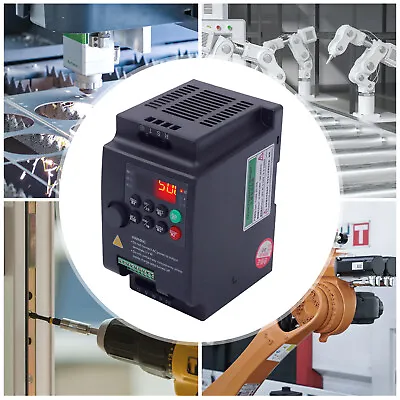 2 HP 3 Phase Motor Variable Frequency Drive VFD Speed Controller 220VAC 1.5KW 7A • $89.30