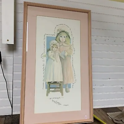 D Morgan Print Signed Titled Youll Always Be My Little Girl • $45