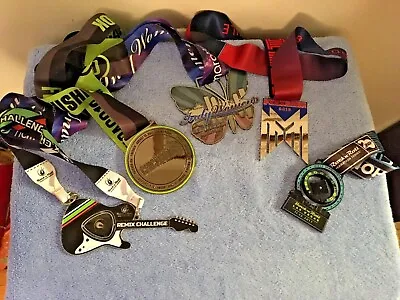 Marathon Running Medal Lot Of 5 Lot # 20 • $60