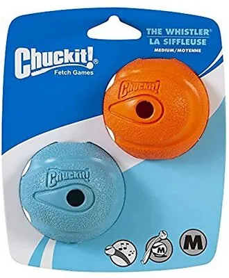 £10.99 • Buy Chuckit Whistler Ball Medium 2 Pack