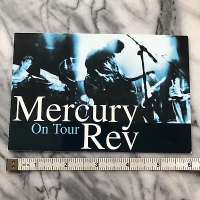 Mercury Rev 1999 Tour Postcard Promo 6x4 Deserter’s Songs V2 Records 4x6 • $4