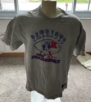 Vintage New England Patriots Starter T-shirt 1985 AFC Champs NFL Football 90s • $9.99