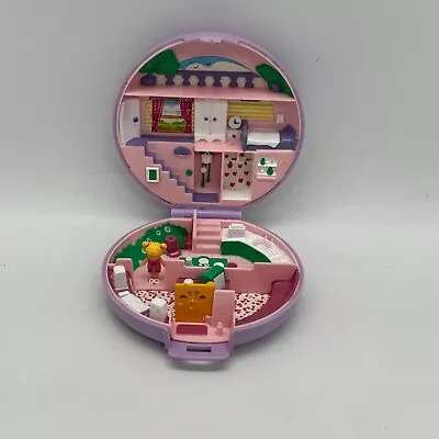 Polly Pocket Polly's Flat Studio Bluebird Vintage 1989 Incomplete With 1 Figure • $60