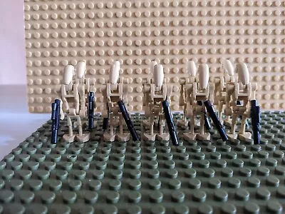 £5.99 • Buy LEGO Compatible, Star Wars Battle Droid Mini-figures X10 Including Blasters