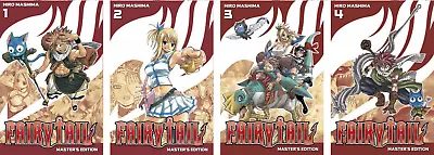 Fairy Tail Master's Edition (vol. 1-4) English Manga Graphic Novel New • £144.77