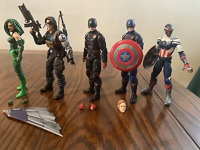 Marvel Legends Madame Hydra Captain America Winter Soldier US Agent Falcon Lot • $40