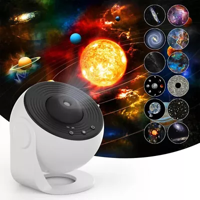 New LED Galaxy Projector Starry Night Light Moon Star Sky Nebula Projection Lamp • $30.99