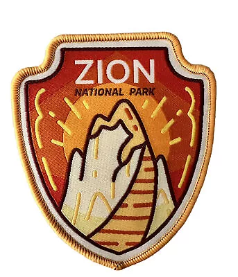 Zion National Park USA Iron On Sew On Hiking Patch 3.5” Utah • $8