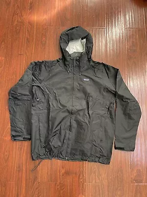 $99.99 • Buy Patagonia H2NO Torrentshell Rain Jacket Mens Size XXL Black Full Zip