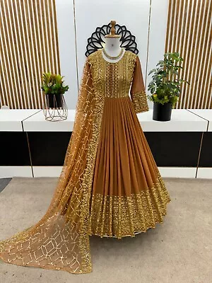 Dress Indian Designer Wedding Party Pakistani Wear Salwar Kameez New Bollywood • £54.99