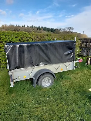 Ifor Williams P6E Trailer Mesh Sides Flotation Tyres PLUS Cover & Hitch Lock • £1250