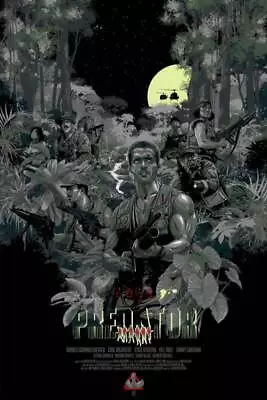 Predator Night Ops Edition Poster Art Screen Print By Mondo Artist Vance Kelly • $199.99