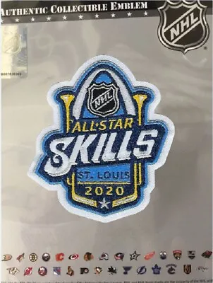 $12.89 • Buy 2020 Nhl All Star Skills Patch St. Louis Blues National Hockey League Official