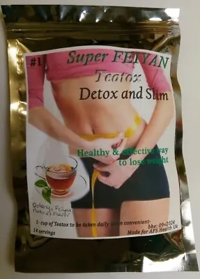 28 Days Strong Keto Slimming Tea Plus-Fast Weight Loss Fat*Burner Diet TeaTox • £14.99