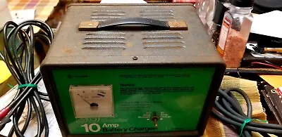 Vintage JC Penny 10 Amp 6/ 12 Volt Battery Charger 50 Amp Booster #8021 FREEShip • $94.50